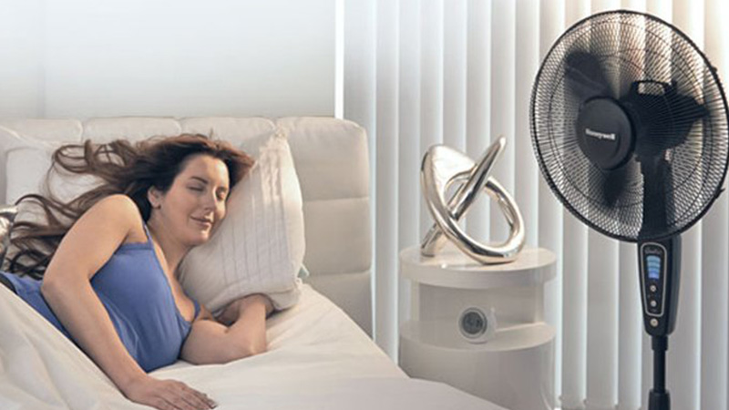 tidur dengan kipas angin