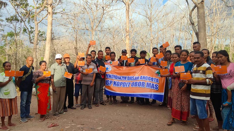 Pendidikan anggota Kopdit Obor Mas TTU